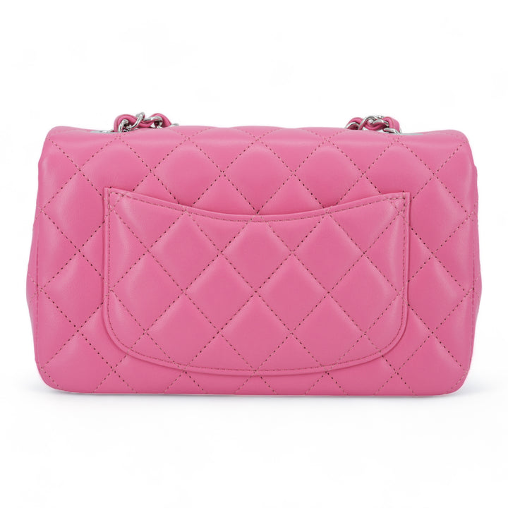 CHANEL 19C Bubble Pink Lambskin Mini Rectangular Flap Bag - Replica Handbags Shopping
.com