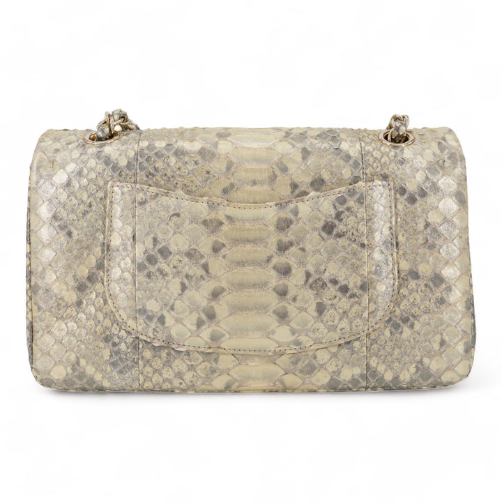 CHANEL Iridescent Natural Python Medium Classic Double Flap Bag - Replica Handbags Shopping
.com