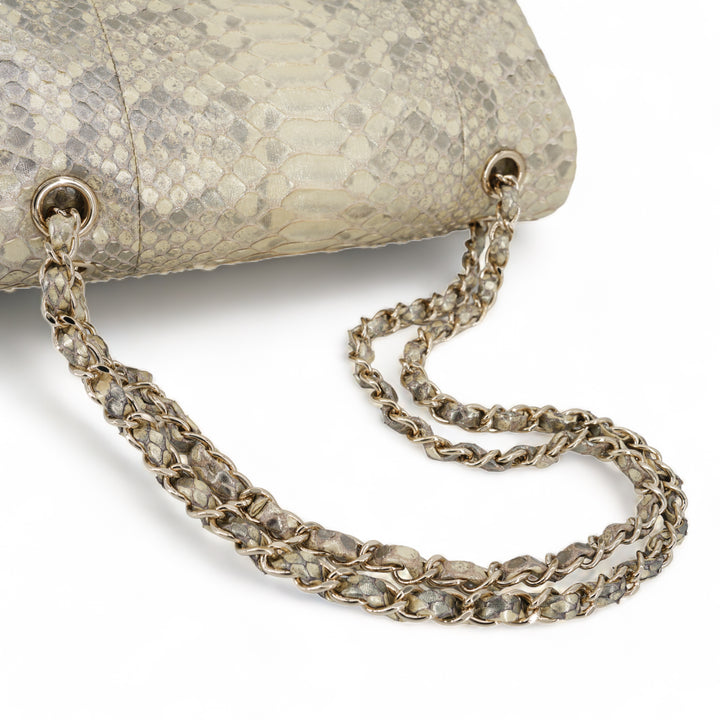 CHANEL Iridescent Natural Python Medium Classic Double Flap Bag - Replica Handbags Shopping
.com