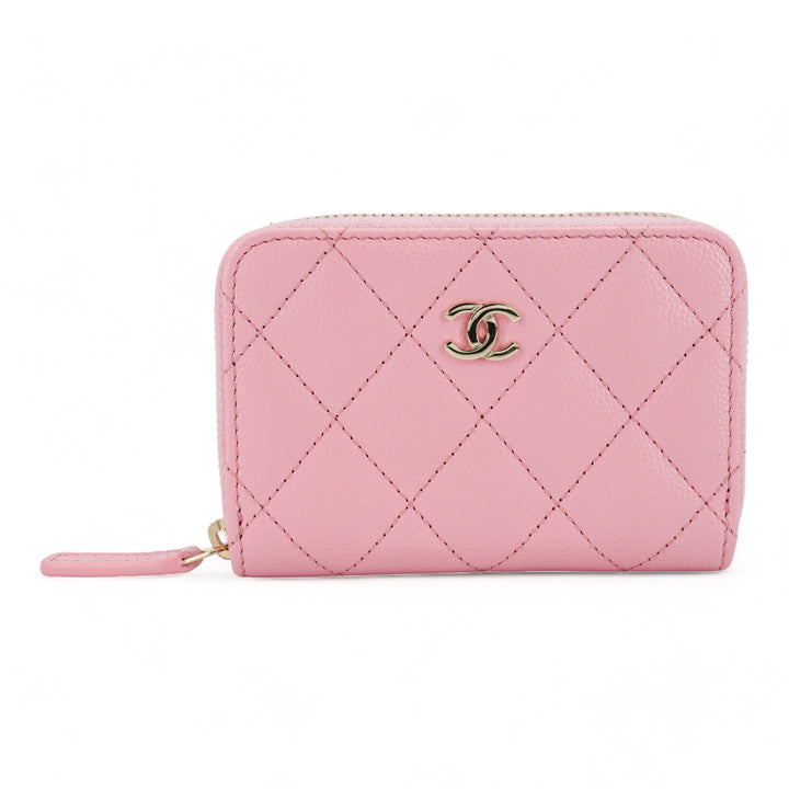 CHANEL Zippy Wallet Coin Purse in Pink Caviar - Replica Handbags Shopping
.com