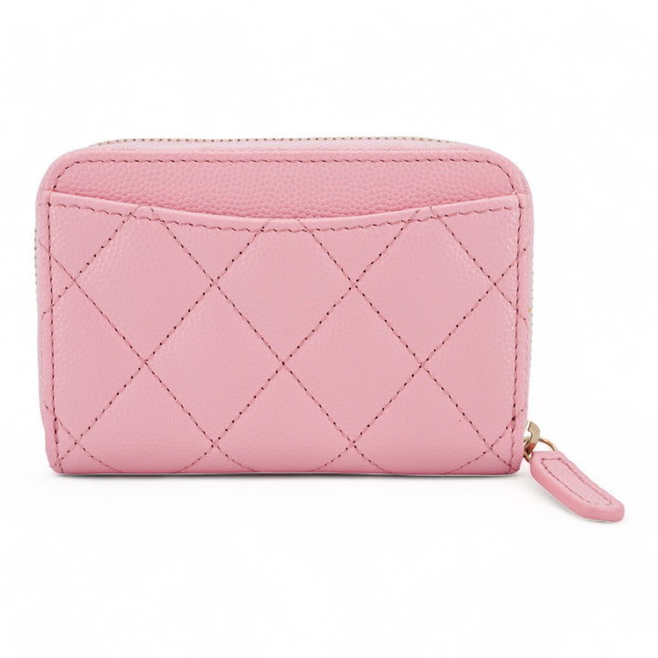 CHANEL Zippy Wallet Coin Purse in Pink Caviar - Replica Handbags Shopping
.com