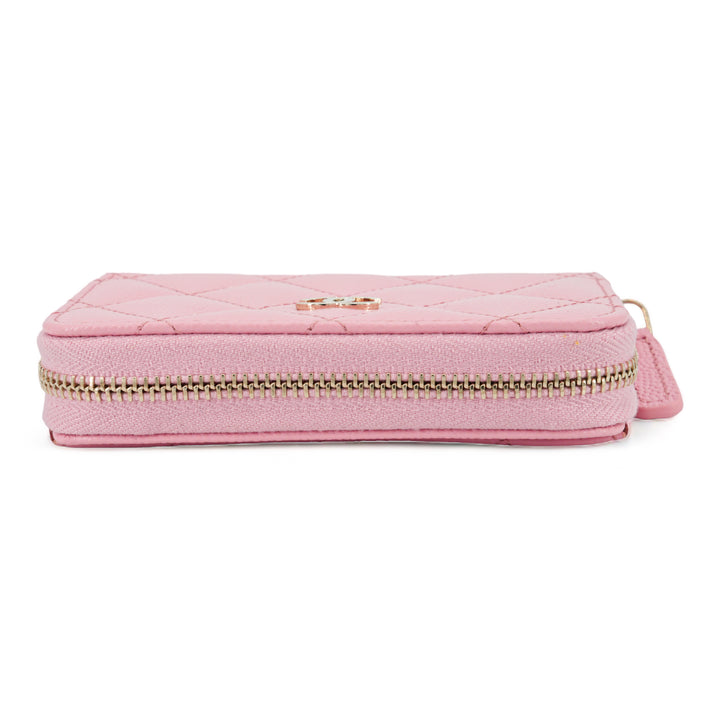 CHANEL Zippy Wallet Coin Purse in Pink Caviar - Replica Handbags Shopping
.com