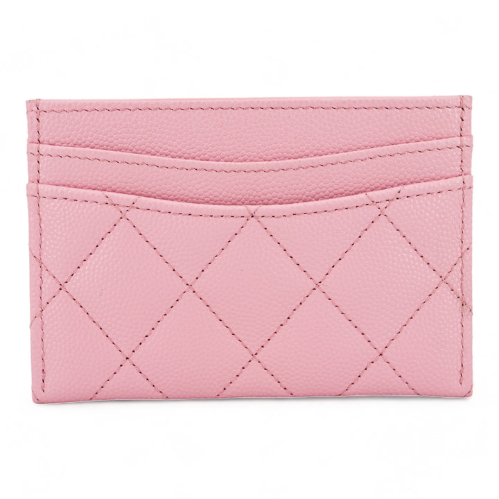 CHANEL Classic Card Holder in Pink Caviar - Replica Handbags Shopping
.com