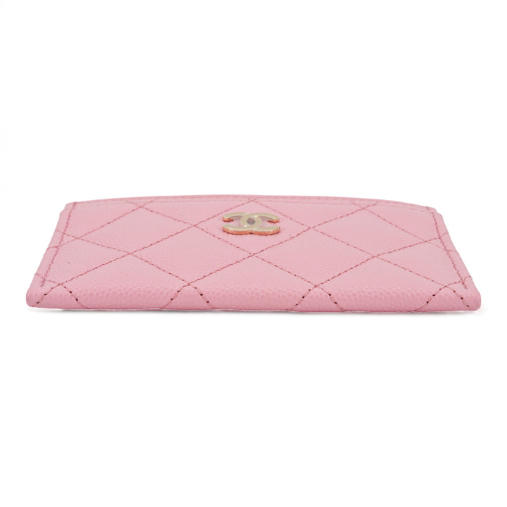 CHANEL Classic Card Holder in Pink Caviar - Replica Handbags Shopping
.com