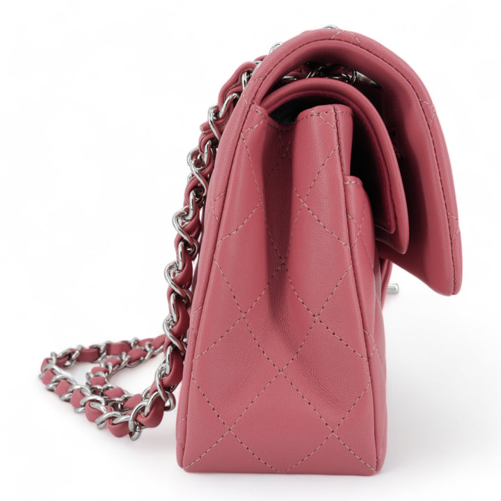 CHANEL Small Classic Double Flap Bag in 19B Pink Lambskin - Replica Handbags Shopping
.com