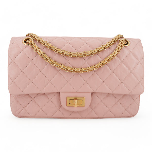 CHANEL 2.55 Reissue Flap Bag Size 225 in 19P Pink Aged Calfskin - Replica Handbags Shopping
.com