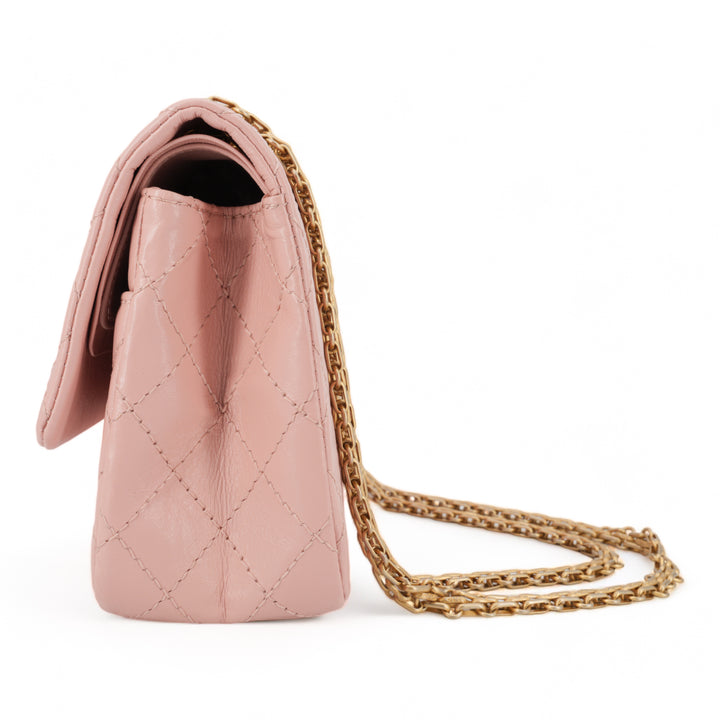 CHANEL 2.55 Reissue Flap Bag Size 225 in 19P Pink Aged Calfskin - Replica Handbags Shopping
.com