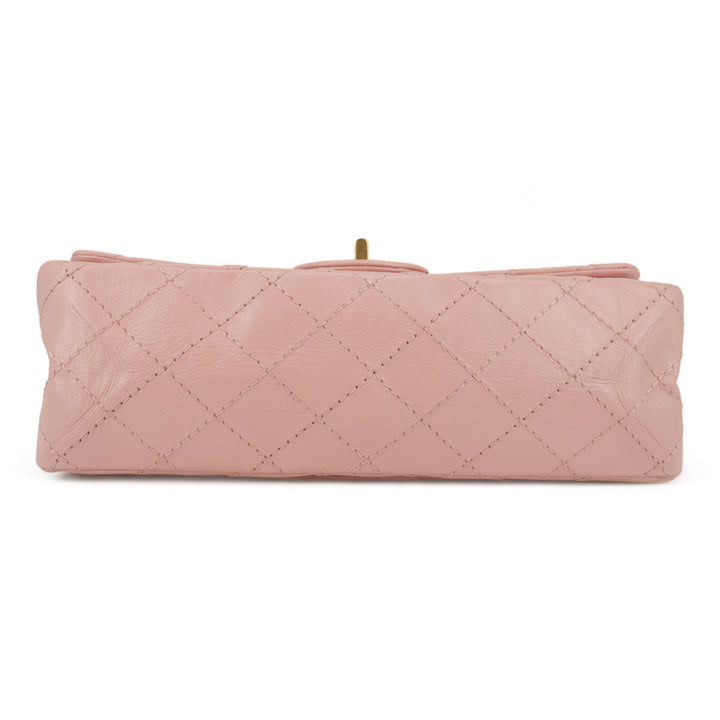 CHANEL 2.55 Reissue Flap Bag Size 225 in 19P Pink Aged Calfskin - Replica Handbags Shopping
.com