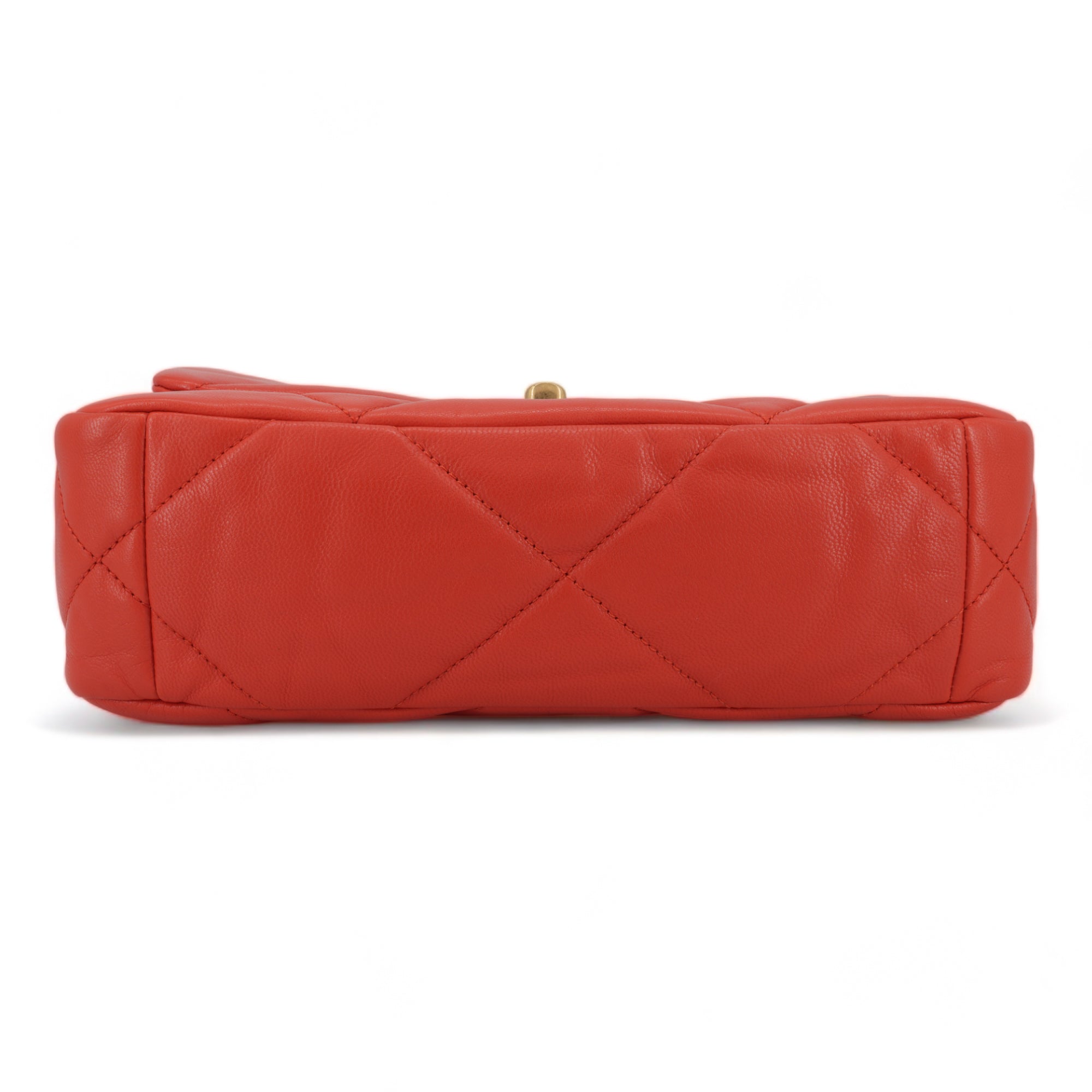 CHANEL CHANEL 19 Small Flap Bag in Red Lambskin - Replica Shoes .com