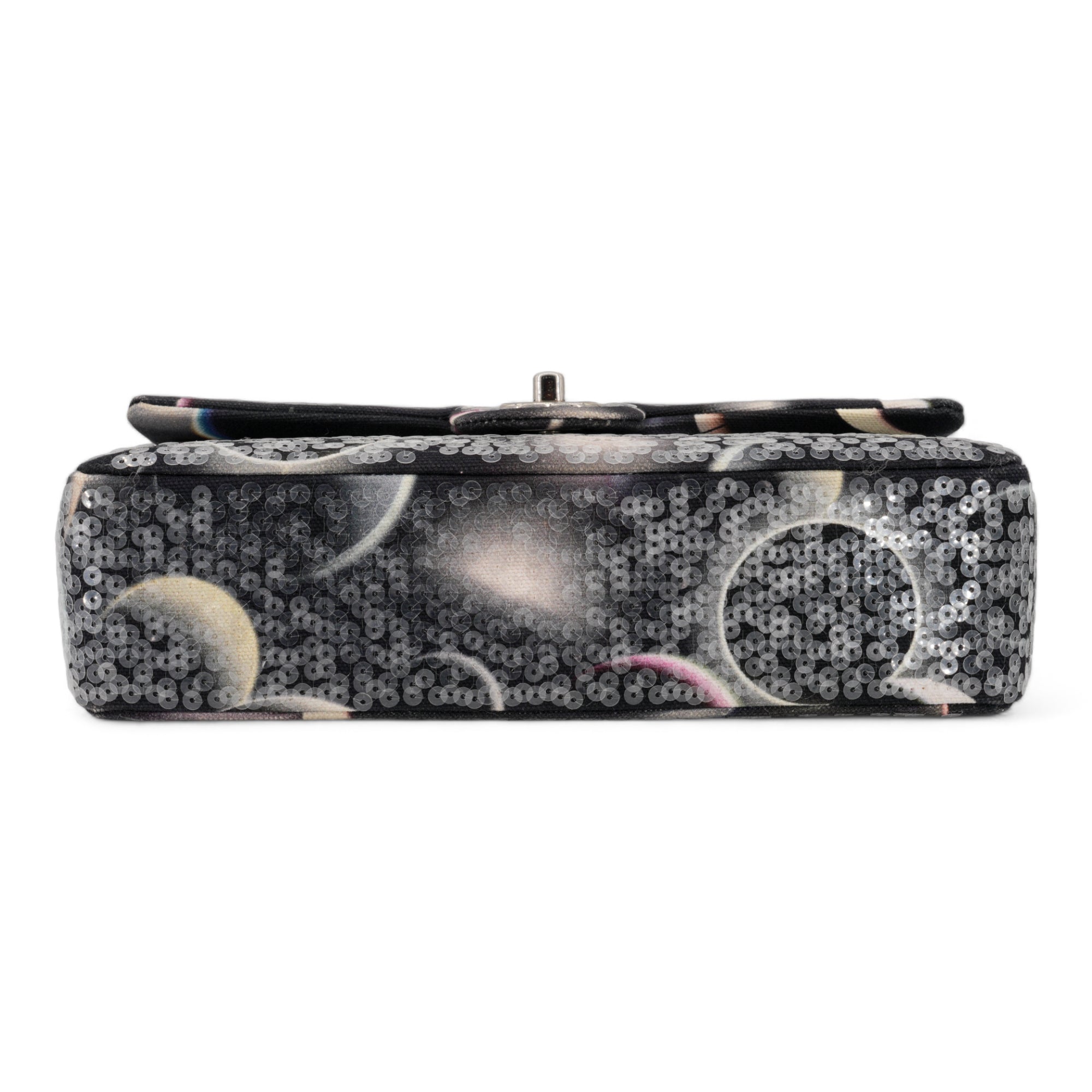 CHANEL Sequin Moon Medium Classic Double Flap Bag - Replica Shoes .com