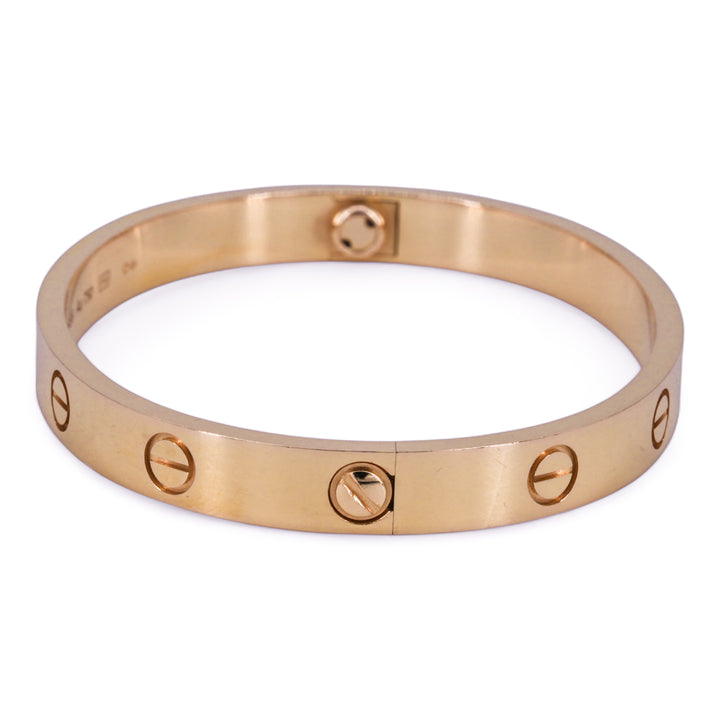 CARTIER Love Bracelet in 18k Pink Gold Sz 16 - Replica Handbags Shopping
.com