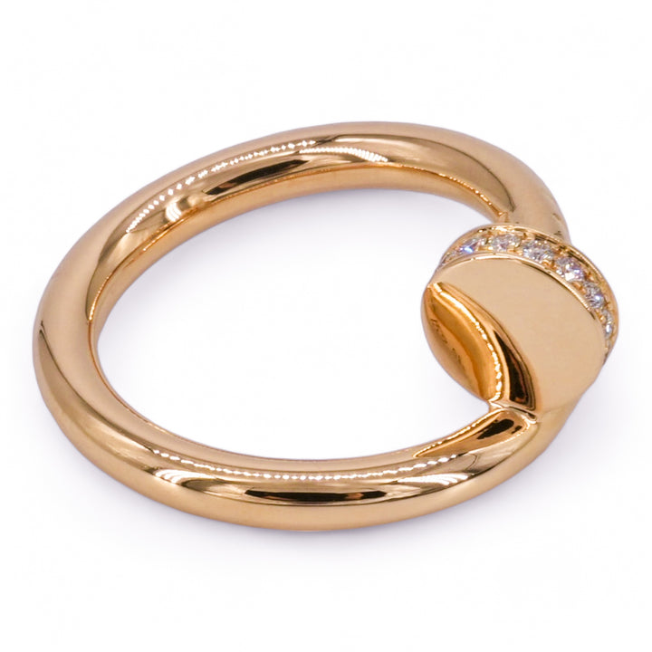 CARTIER Juste Un Clou Diamond Ring in 18k Rose Gold Sz 50 - Replica Handbags Shopping
.com