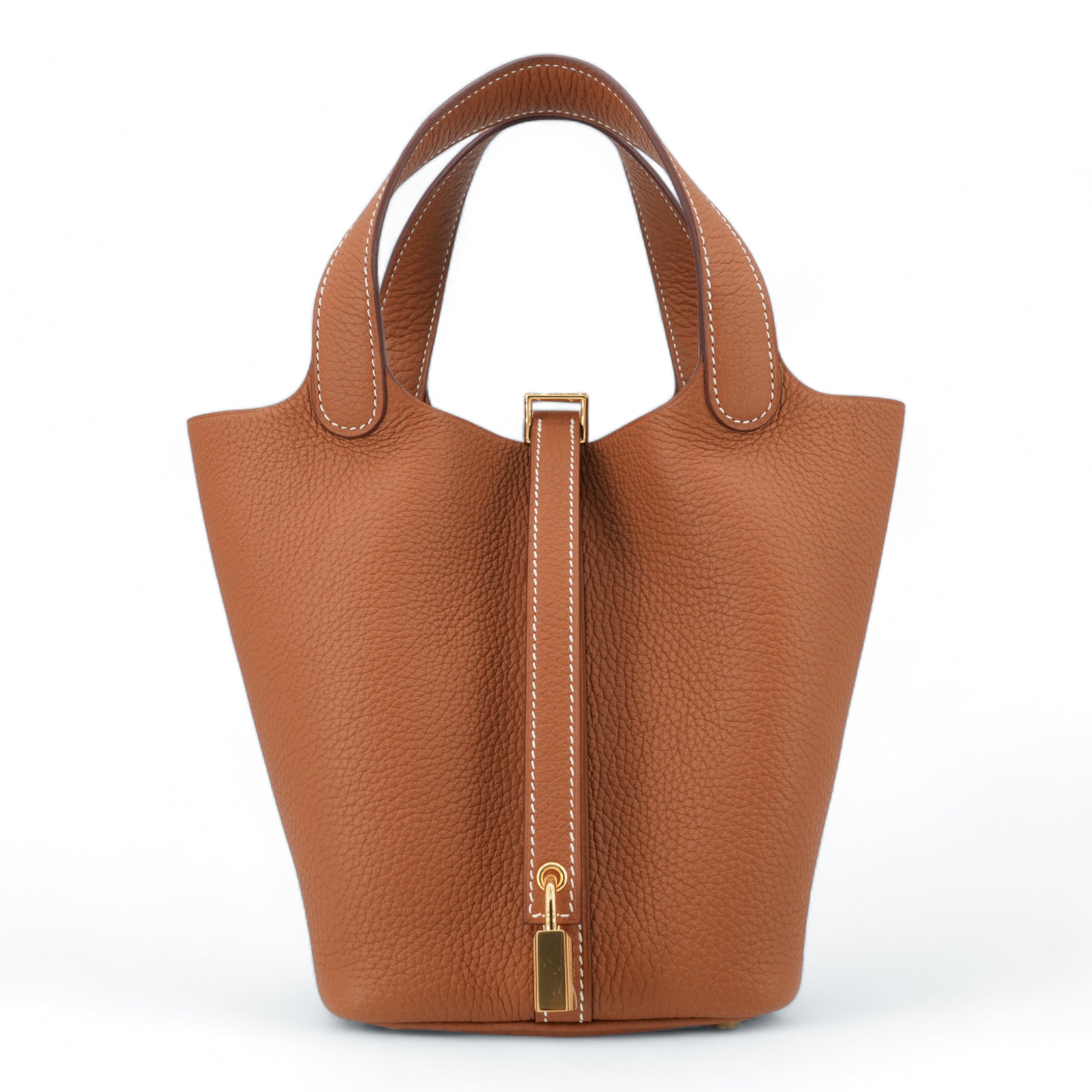 HERMÈS Picotin Lock 18 PM Gold Clemence Gold Hardware - Replica Shoes .com