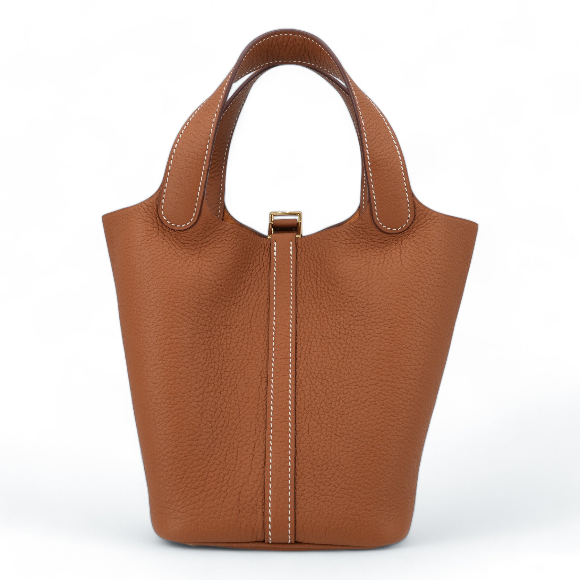 HERMÈS Picotin Lock 18 PM Gold Clemence Gold Hardware - Replica Shoes .com