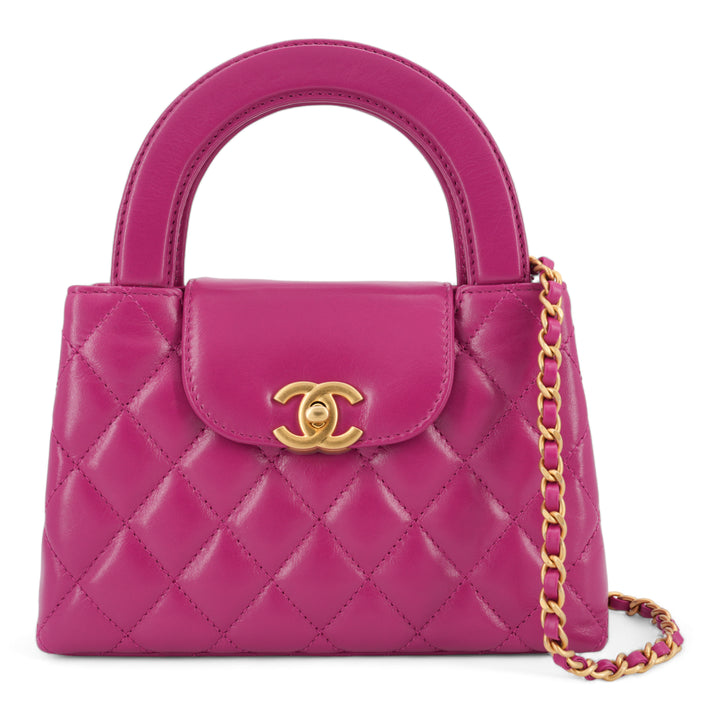 CHANEL 24A Fuchsia Nano Kelly Shopper Bag - Replica Handbags Shopping
.com