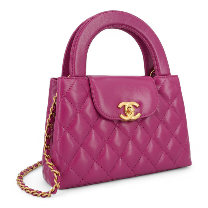 CHANEL 24A Fuchsia Nano Kelly Shopper Bag - Replica Handbags Shopping
.com