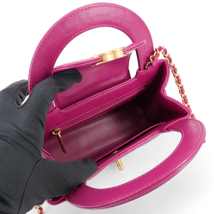 CHANEL 24A Fuchsia Nano Kelly Shopper Bag - Replica Handbags Shopping
.com