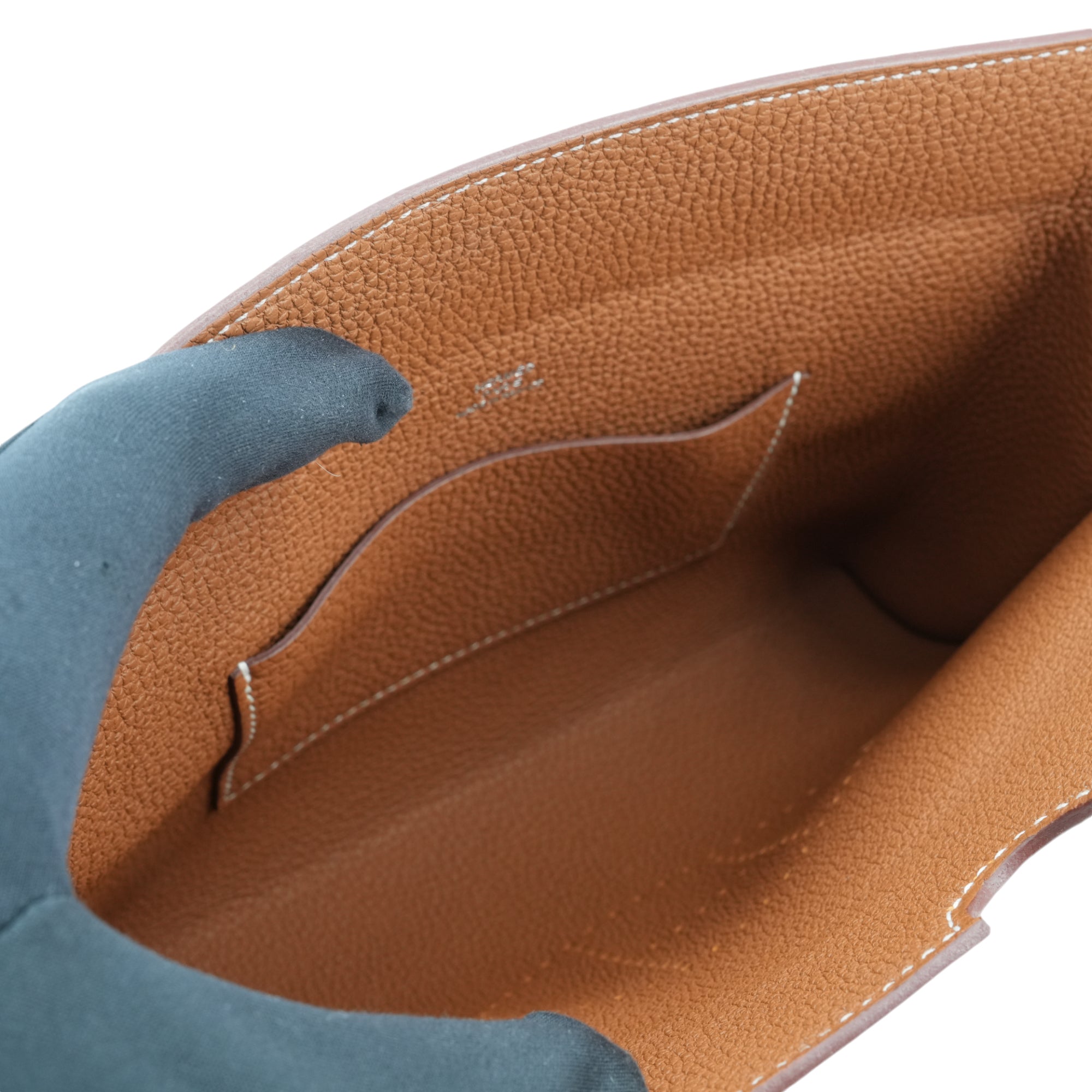 HERMÈS Videpoches Bag in Gold Togo PHW - Replica Shoes .com