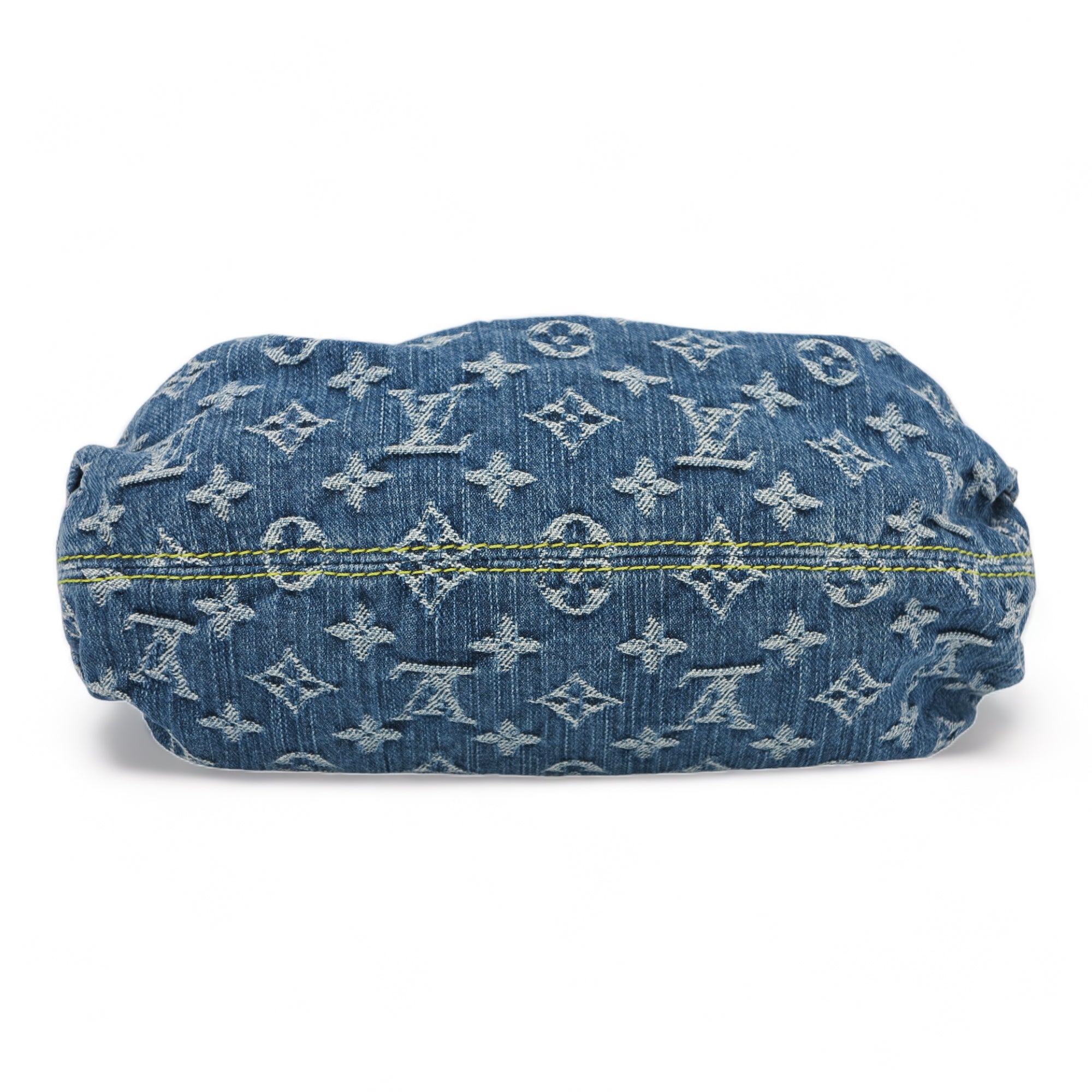 LOUIS VUITTON Blue Denim Monogram Pleaty Bag - Replica Shoes .com