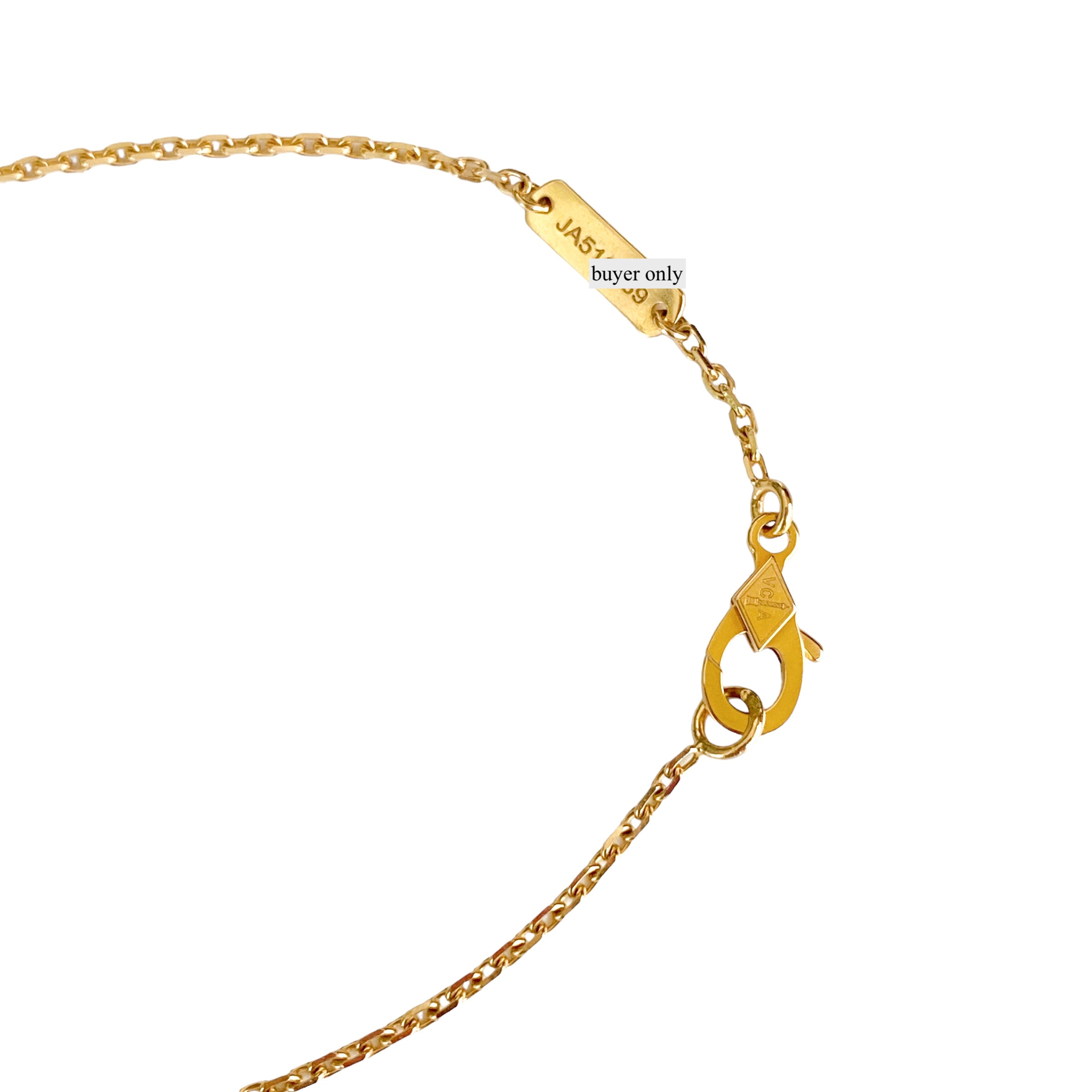 2019 Blue Sèvres Porcelain Vintage Alhambra Diamond Holiday Pendant Necklace - Replica Shoes .com