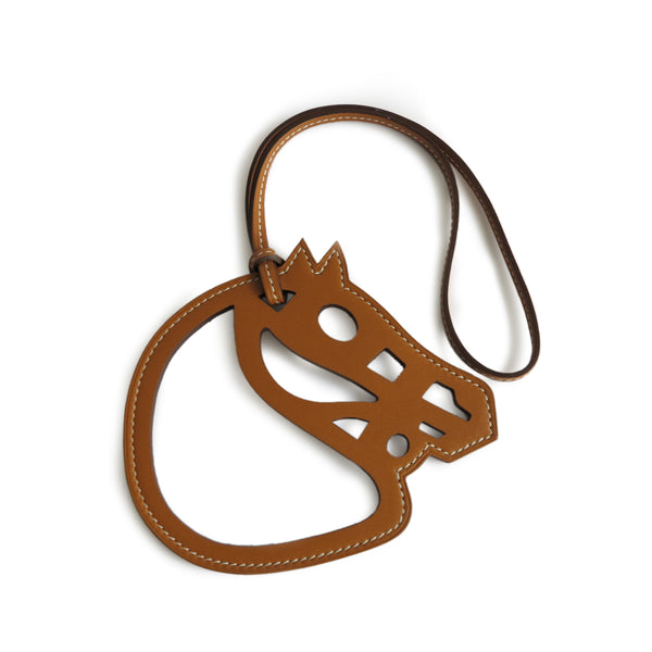 HERMÈS Paddock Horse Head Leather Bag Charm - Replica Handbags Shopping
.com