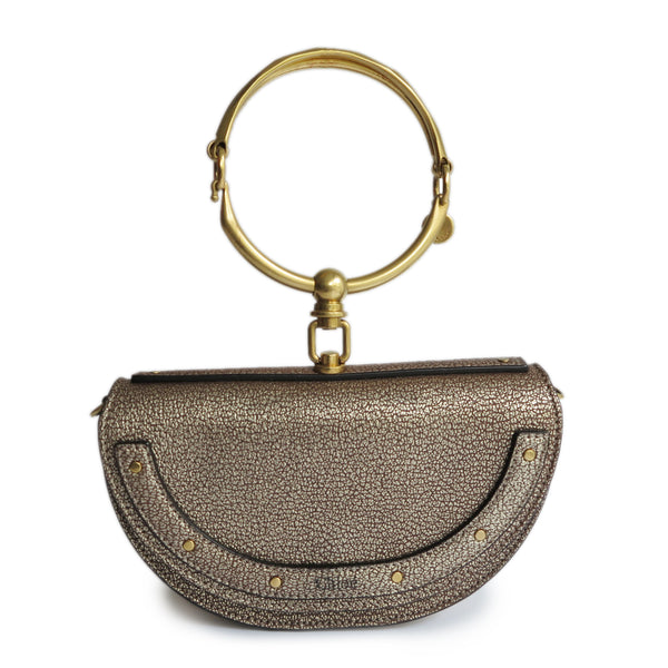 CHLOÉ Halfmoon Nile Small Bracelet Minaudiere Bag - Replica Handbags Shopping
.com