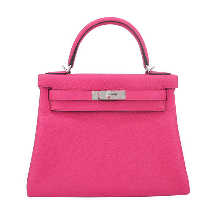 HERMÈS Kelly 28 in Rose Shocking Clemence PHW - Replica Handbags Shopping
.com