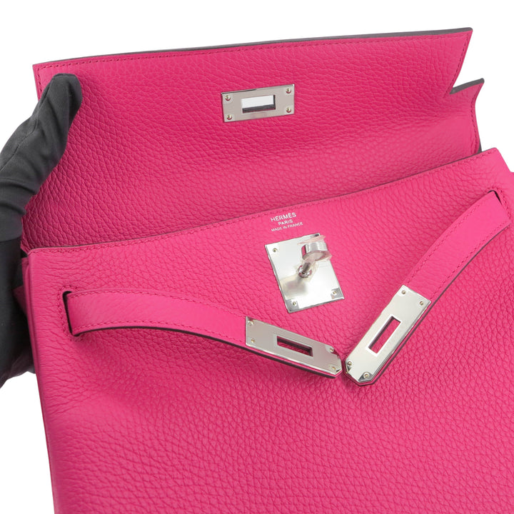 HERMÈS Kelly 28 in Rose Shocking Clemence PHW - Replica Handbags Shopping
.com