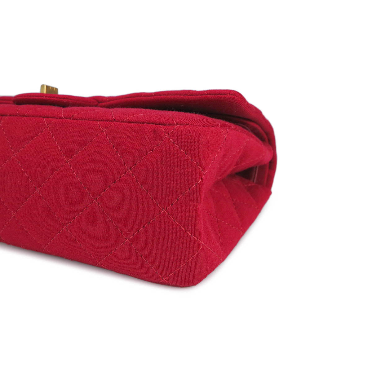 CHANEL 2.55 Reissue Flap Bag Size 226 in Red Jersey - Replica Shoes .com